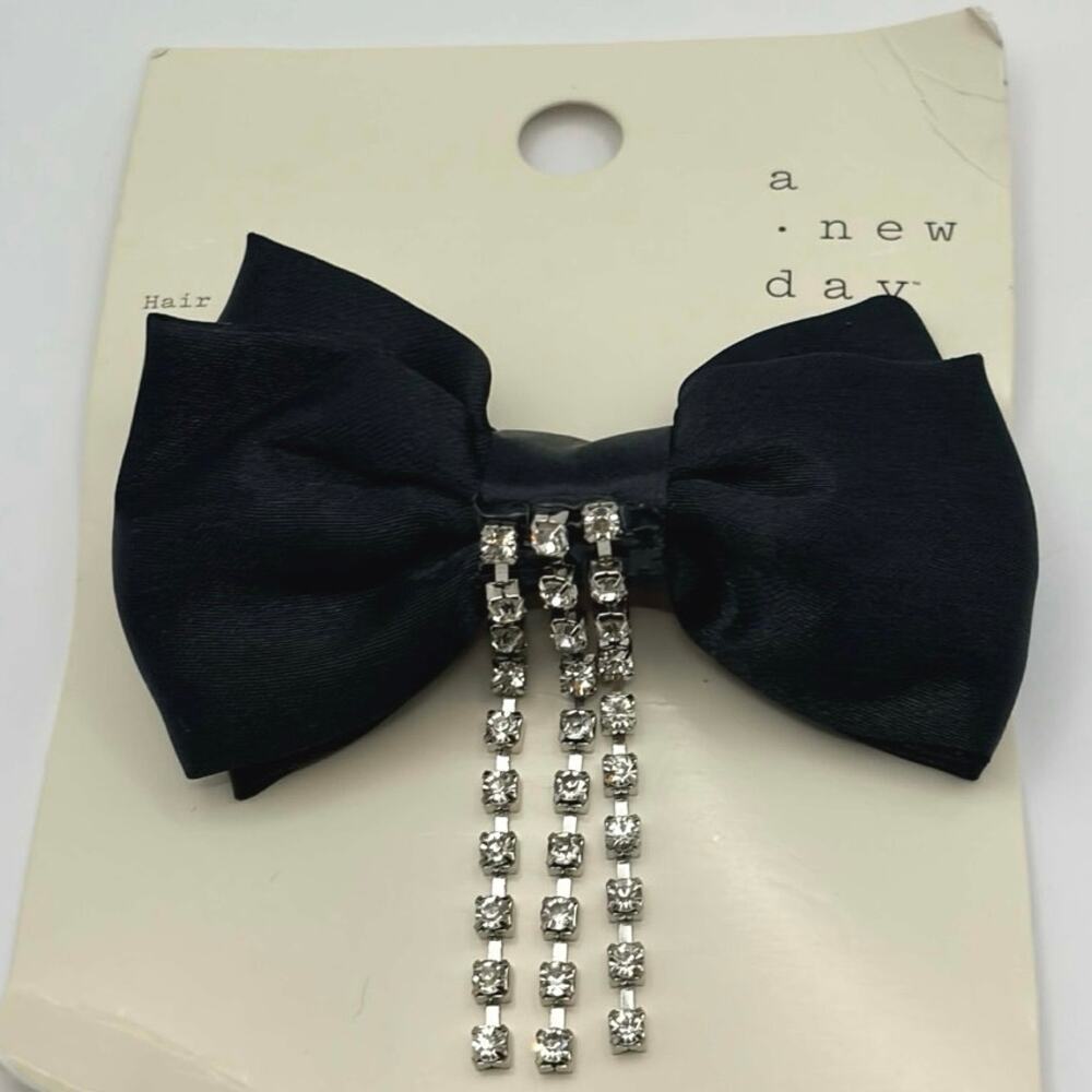 Black A New Day Crystal Bow
